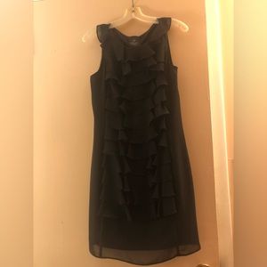 Adrianna Papell Ruffle Front Sheath Dress NWT Size 6